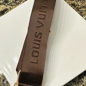 Louis Vuitton Dark Brown Strap